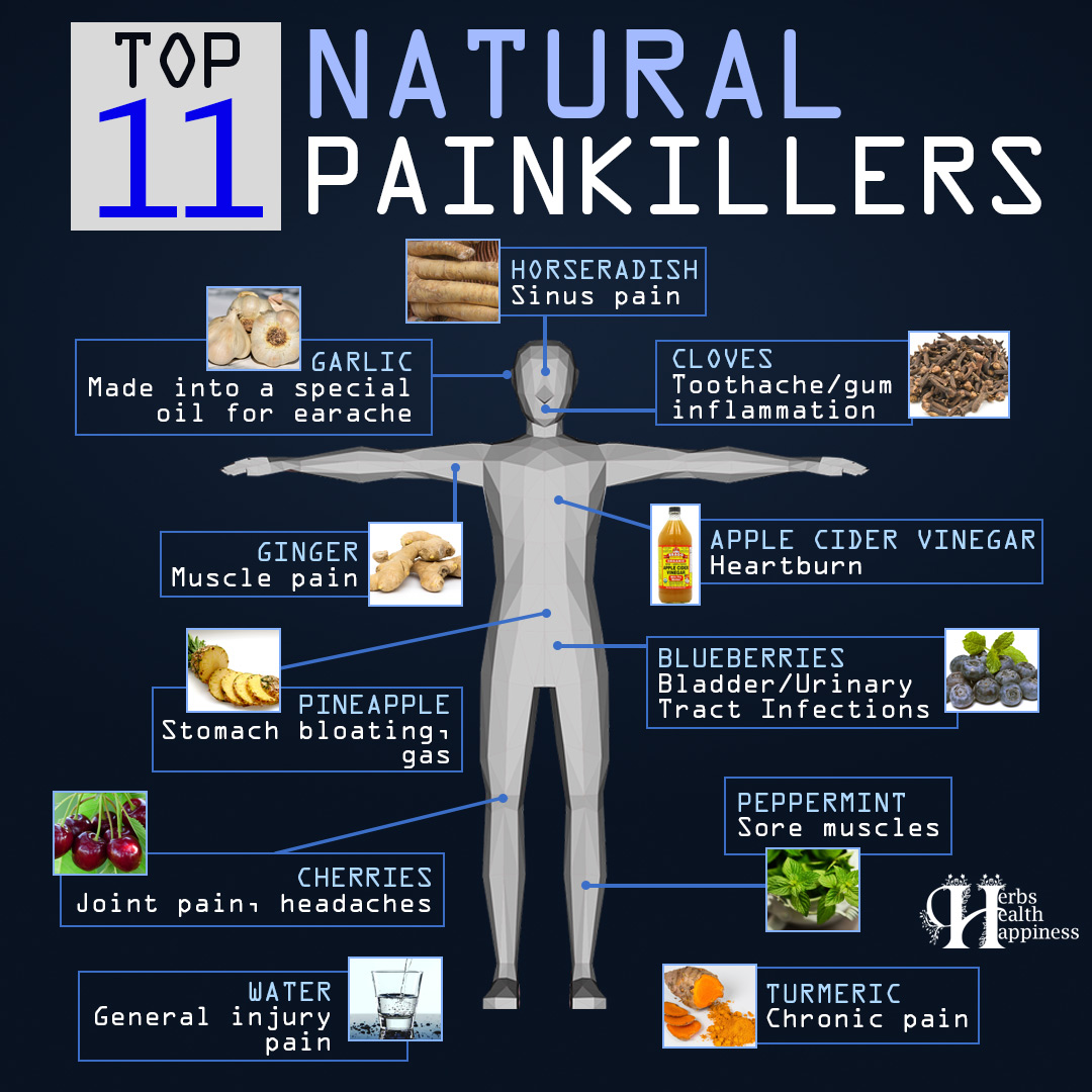 Herbs Health Happiness Top 11 Natural Painkillers Herbs Health