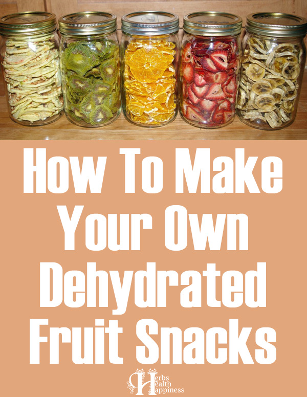 Make Your Own Amazing Dehydrated Fruit Snacks
