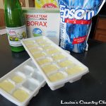 How To Make Homemade Dishwasher Detergent Cubes