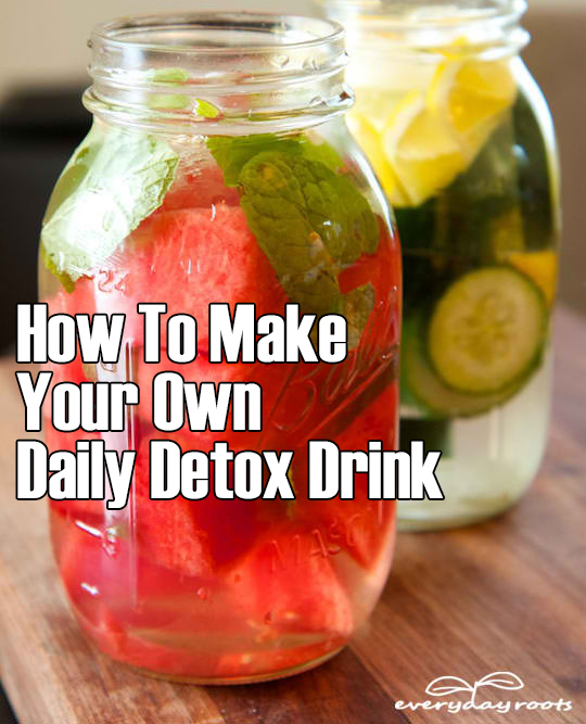 How To Make Your Own Daily Detox Drink