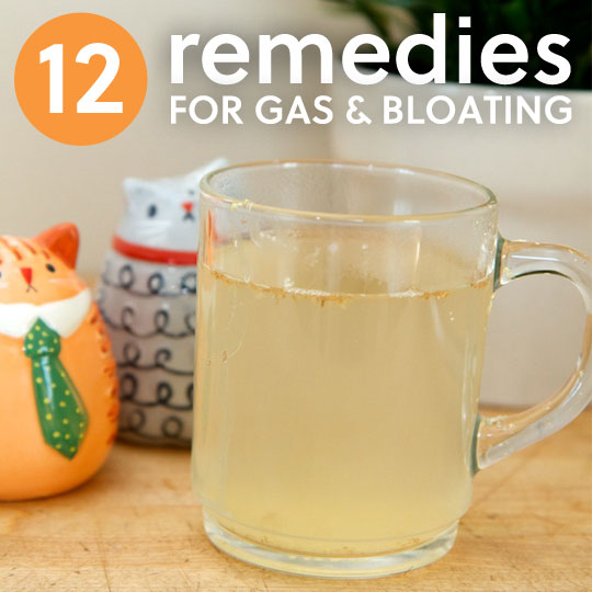 12 Natural Remedies For Gas & Bloating