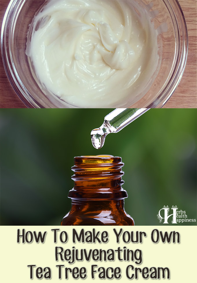 How To Make Your Own Rejuvenating Tea Tree Face Cream