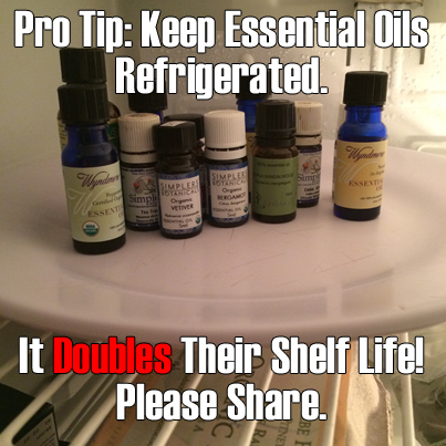 Keep Essential Oils Refrigerated