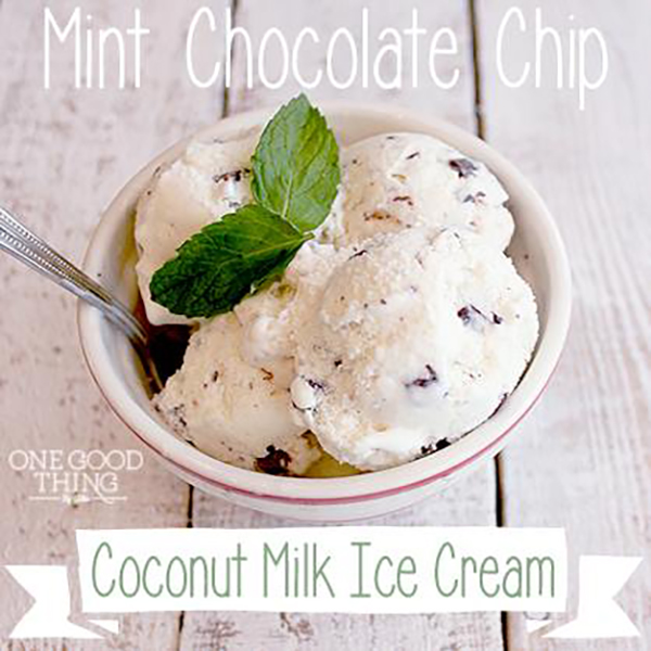 How To Make Mint Choc Chip Coconut Milk Ice Cream