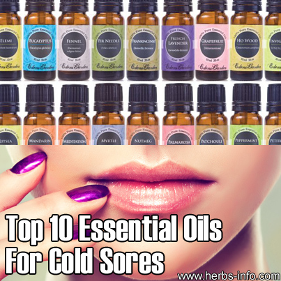 Top 10 Essential Oils For Cold Sores