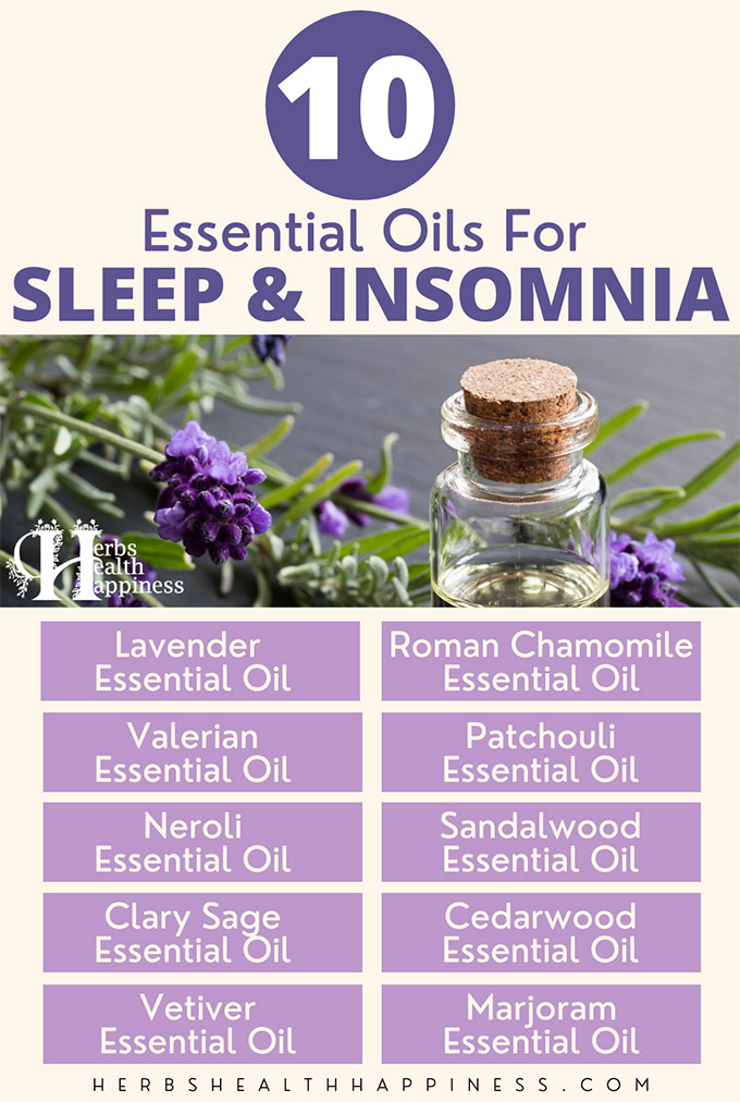 Top 10 Essential Oils for Sleep And Insomnia