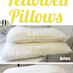 How To Wash And Whiten Yellowed Pillows