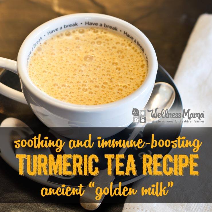 Golden Milk Turmeric Tea