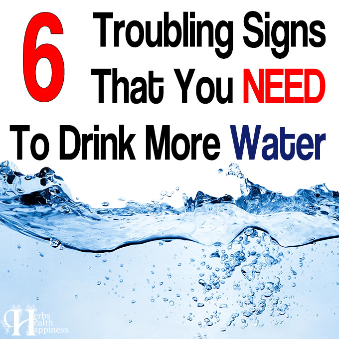 6 Troubling Signs You Need More Water