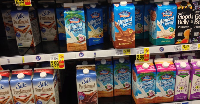 Almond Milk Cartons