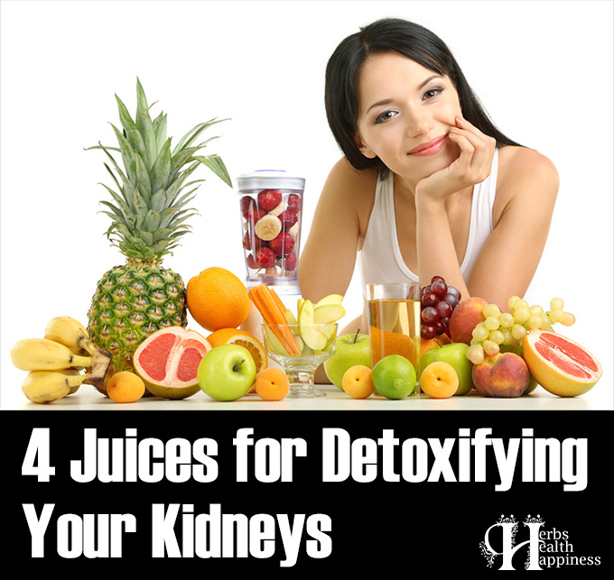 4 Juices for Detoxifying Your Kidneys