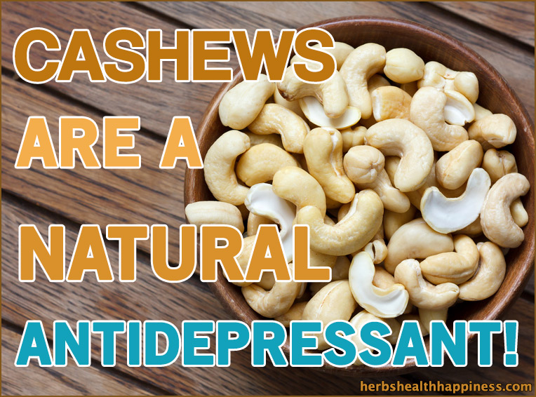 Cashews Are A Natural Anti-Depressant