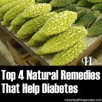 Top 4 Natural Remedies That Help Diabetes