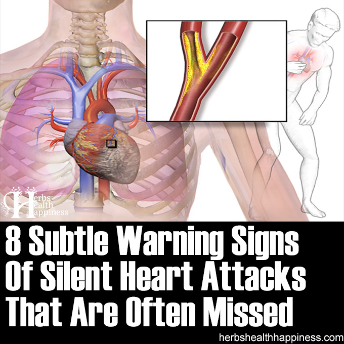 8 Subtle Warning Signs Of Silent Heart Attacks That Are Often Missed