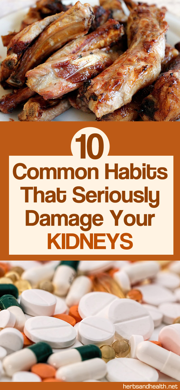 10 Common Habits That Seriously Damage Your Kidneys