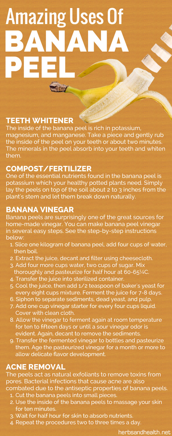 Amazing Uses Of Banana Peel