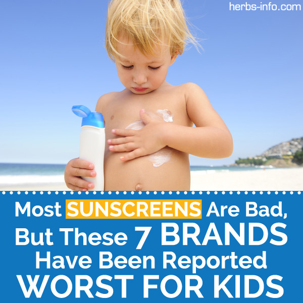 Most Sunscreens Are Bad, But These 7 Brands Have Been Reported Worst For Kids