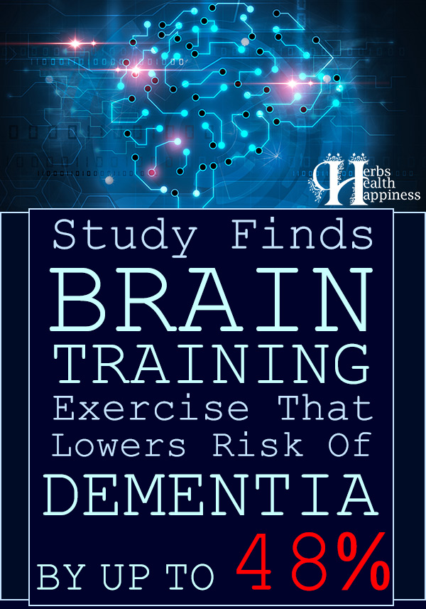 Study Finds Brain Training Exercise That Lowers Dementia Risk By Up To 48 Percent