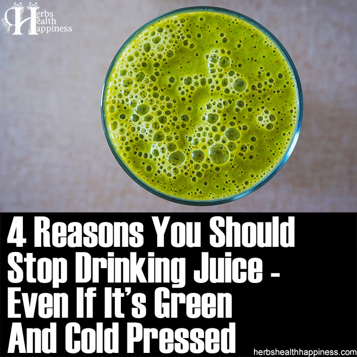 4 Reasons You Should Stop Drinking Juice