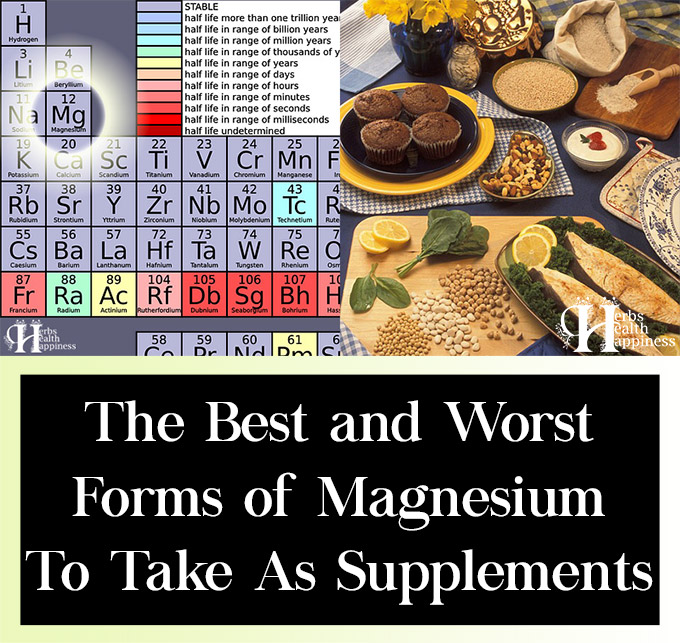 The Best and Worst Forms of Magnesium To Take As Supplements