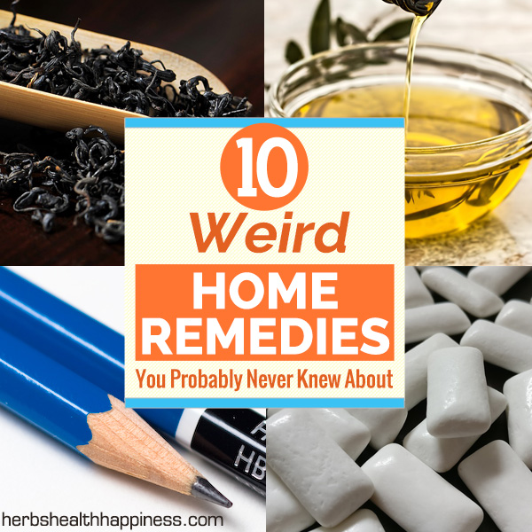 10 Weird Home Remedies You Probably Never Knew About