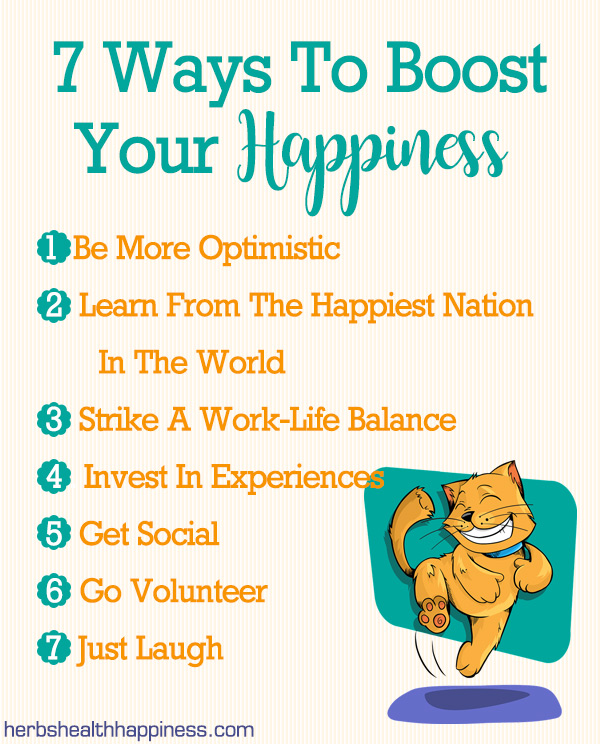 7 Ways To Boost Your Happiness 
