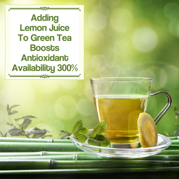 Science - Adding Lemon Juice To Green Tea Boosts Antioxidant Availability