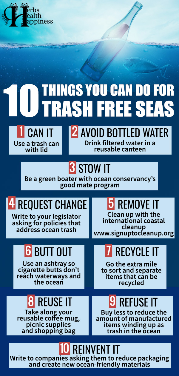 10 Things You Can Do For Trash Free Seas