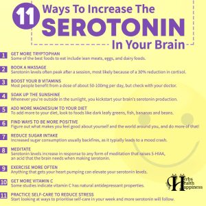 11 Ways To Increase The Serotonin In Your Brain - Herbs Health & Happiness