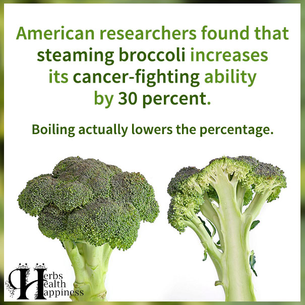 American Researchers Found That Steaming Broccoli