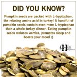 Pumpkin Seeds Are Packed With L-Tryptophan