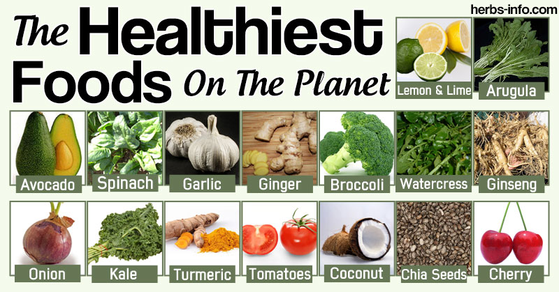 The Healthiest Foods On The Planet Herbs Health Happiness