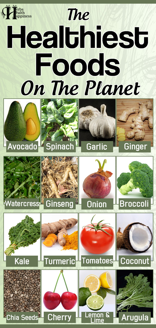 The Healthiest Foods On The Planet