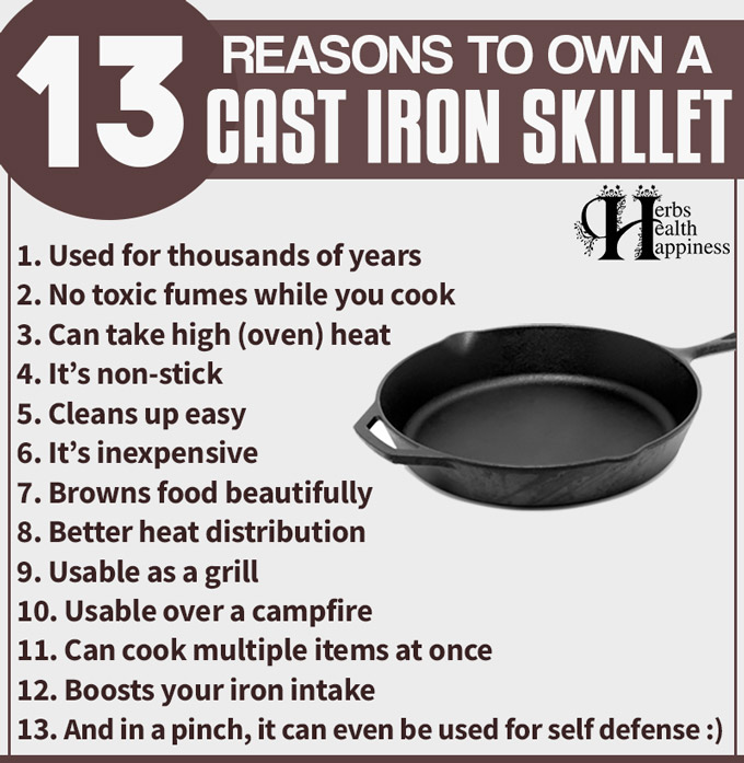 13 Reasons To Own A Cast Iron Skillet