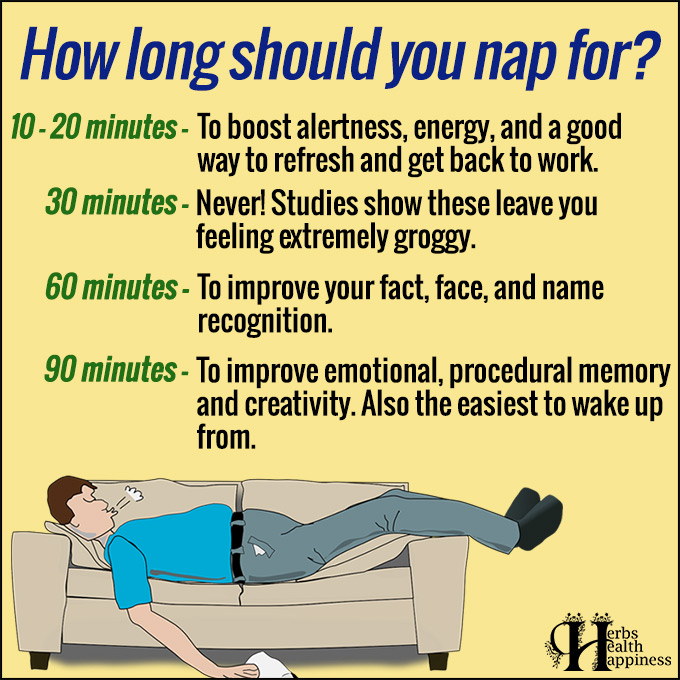 How Long Should You Nap For