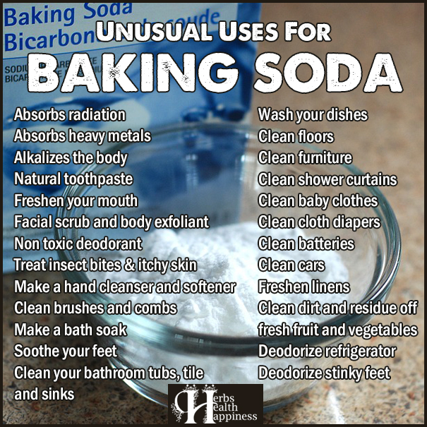 Unusual Uses For Baking Soda