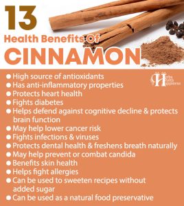 cinnamon health benefits research paper