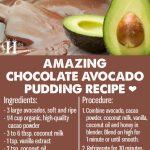 Amazing Chocolate Avocado Pudding Recipe