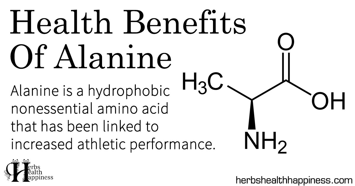Health Benefits Of Alanine