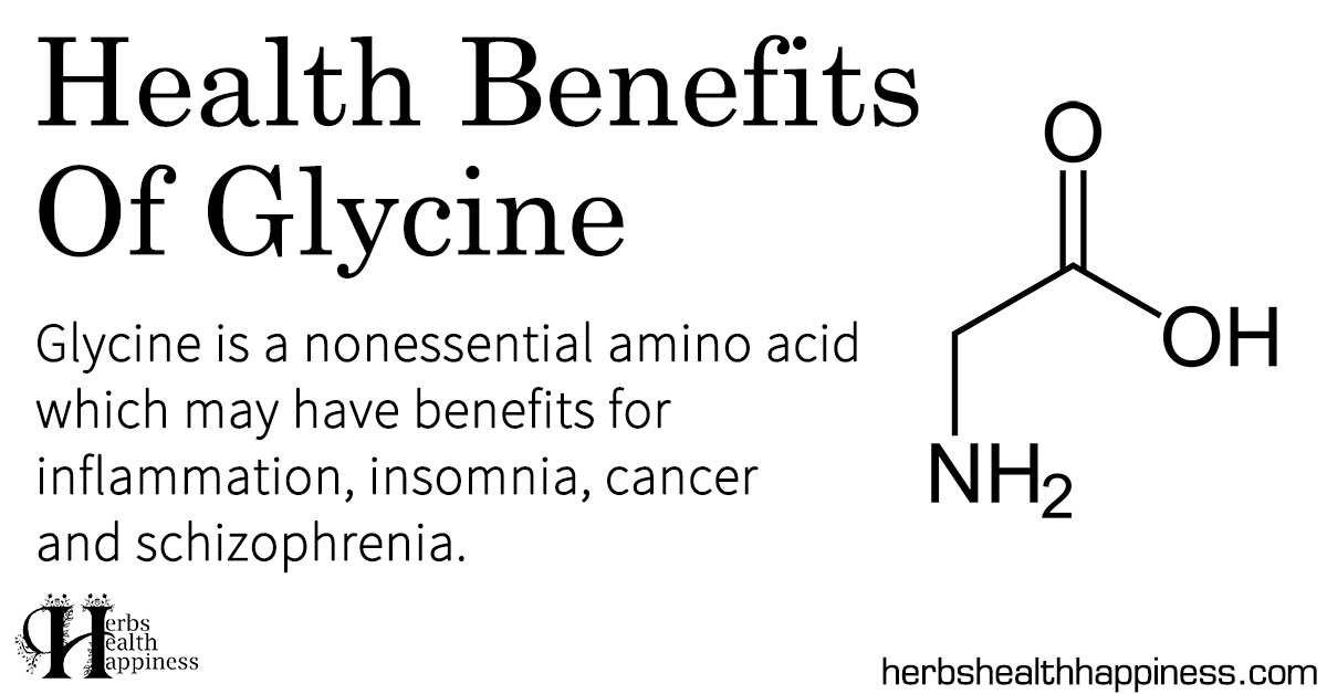 Health Benefits Of Glycine