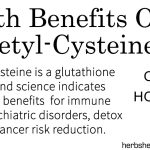 Health Benefits Of N-Acetyl-Cysteine