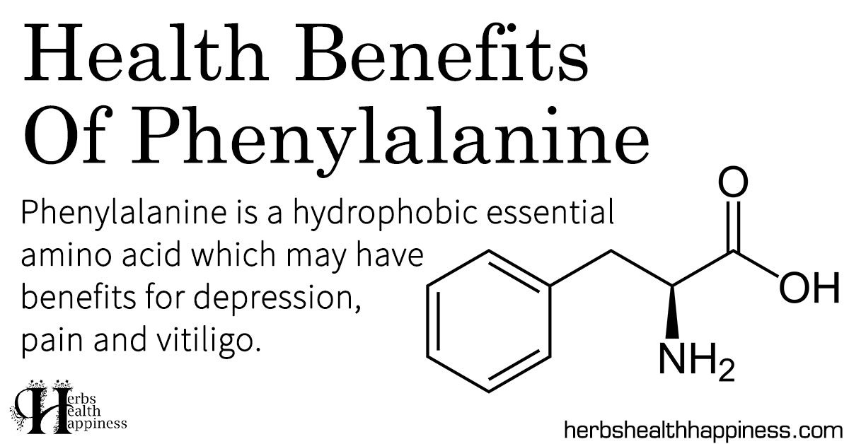Health Benefits Of Phenylalanine
