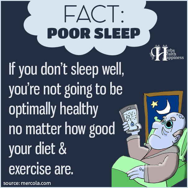 If You Don't Sleep Well, You're Not Going To Be Optimally Healthy