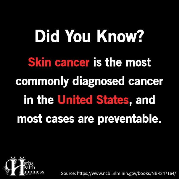 Skin Cancer Is The Most Commonly Diagnosed Cancer (One In Five Persons In USA)