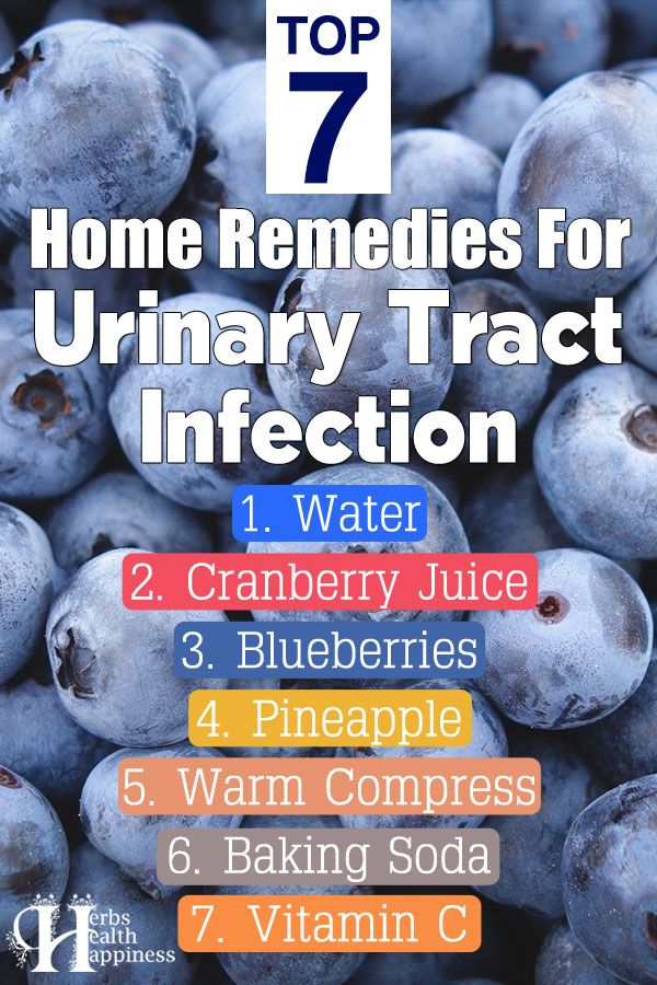 Top 7 Home Remedies for Urinary Tract Infection (UTI)