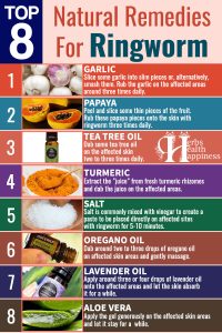 Top 8 Natural Remedies For Ringworm - Herbs Health & Happiness