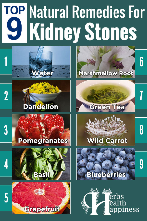 Top 9 Natural Remedies For Kidney Stones