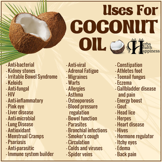 Uses For Coconut Oil