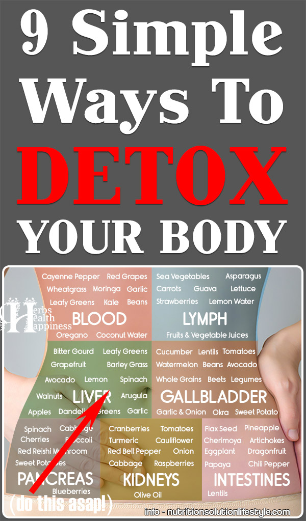 9 Simple & Natural Ways To Detox Your Body