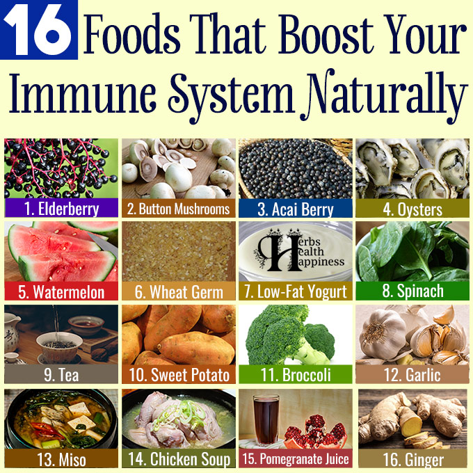 16 Foods That Boost Your Immune System Naturally